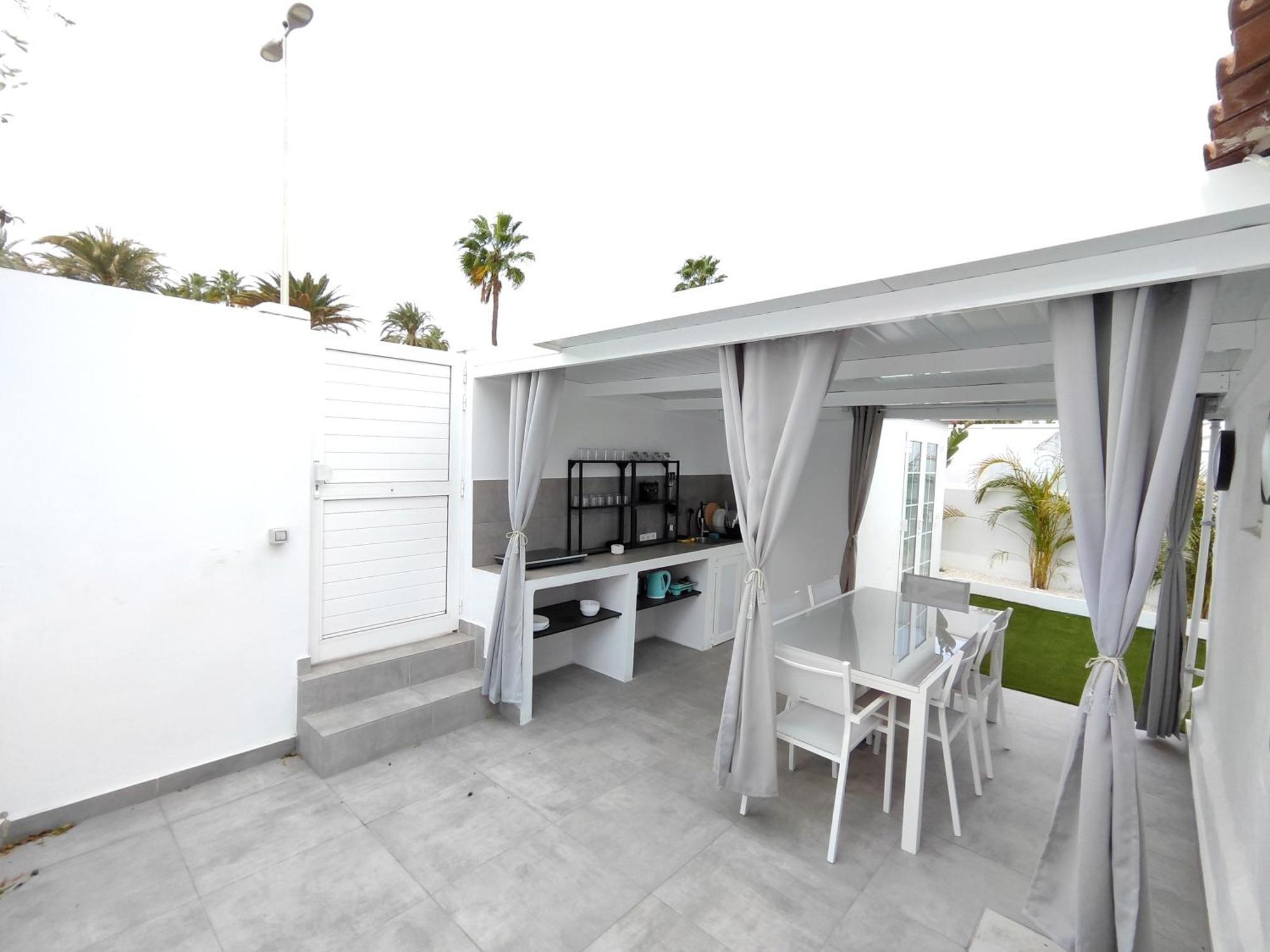 Bungalow "Bahia Azul" Playa del Ingles  Bagian luar foto