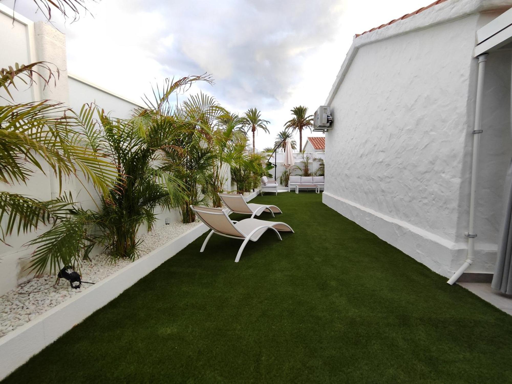 Bungalow "Bahia Azul" Playa del Ingles  Bagian luar foto